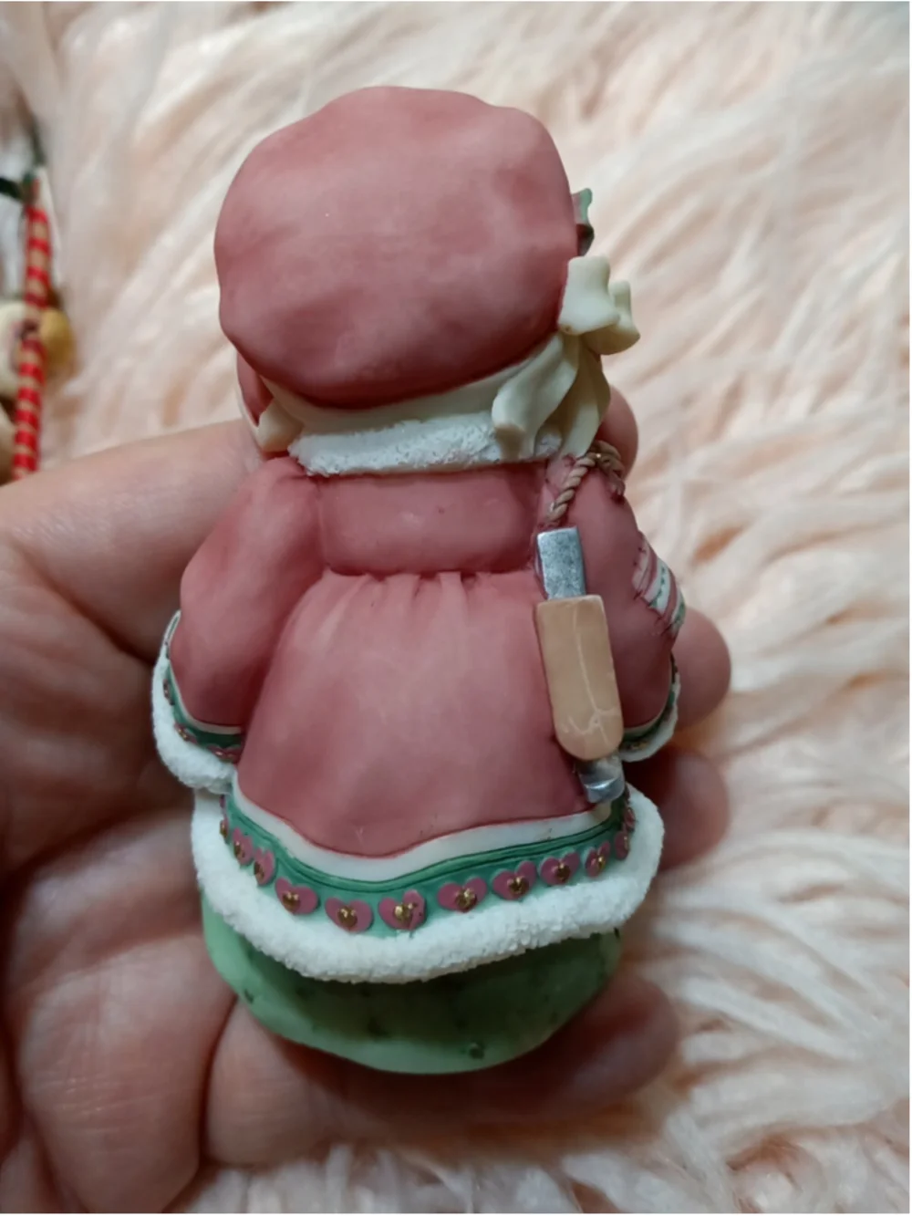 Cherished Teddies Thor 2008 Winter Loretta I'm Warm & Cozy Over You Ice skating